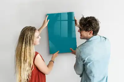 Tableau magnétique pour écrire de couleur marine