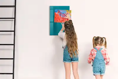 Tableau magnétique pour écrire de couleur marine