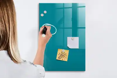 Tableau magnétique pour écrire de couleur marine