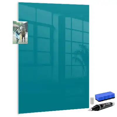 Tableau magnétique pour écrire de couleur marine