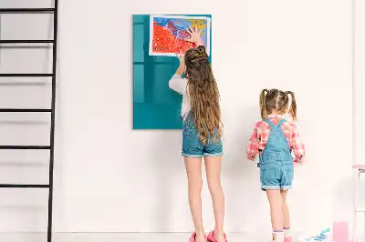 Tableau magnétique pour écrire de couleur marine