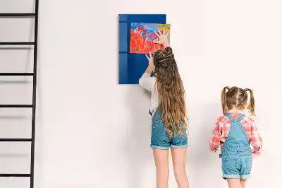 Tableau magnétique pour dessiner couleur bleue
