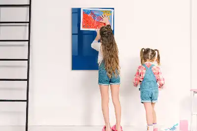 Tableau magnétique pour dessiner couleur bleue
