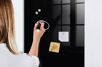 Tableau magnétique pour dessiner de couleur noire