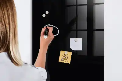Tableau magnétique pour dessiner de couleur noire