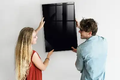Tableau magnétique pour dessiner de couleur noire
