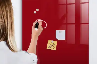 Tableau magnétique pour dessiner couleur rouge