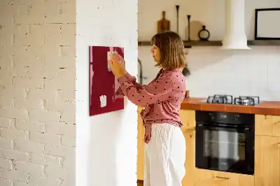Tableau magnétique pour dessiner couleur rouge