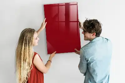 Tableau magnétique pour dessiner couleur rouge