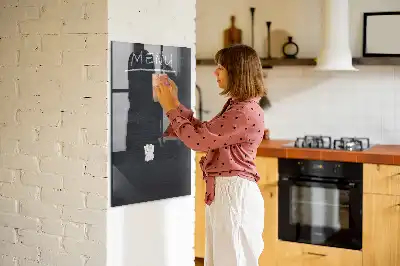 Panneau de menu magnétique tableau pour écrire
