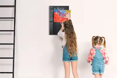 Panneau de menu magnétique tableau pour écrire