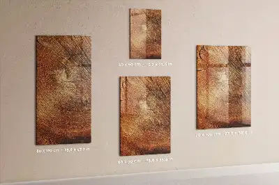 Tableau magnétique pour dessiner motif de coupe transversale d'un tronc