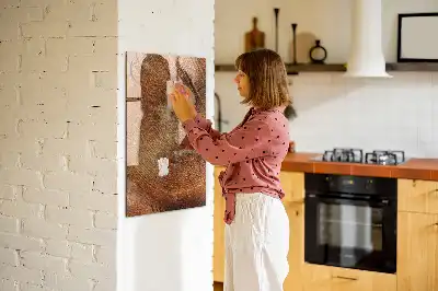 Tableau magnétique pour dessiner motif de coupe transversale d'un tronc