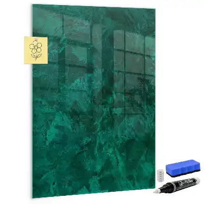 Tableau magnétique pour écrire bloc d'émeraude