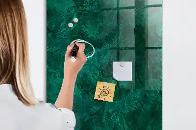 Tableau magnétique pour écrire bloc d'émeraude