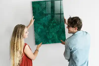 Tableau magnétique pour écrire bloc d'émeraude