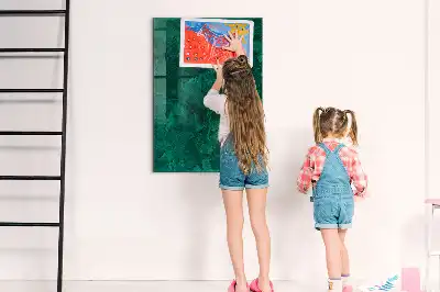 Tableau magnétique pour écrire bloc d'émeraude