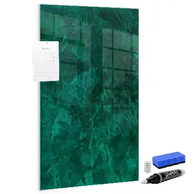 Tableau magnétique pour écrire bloc d'émeraude