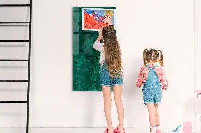 Tableau magnétique pour écrire bloc d'émeraude