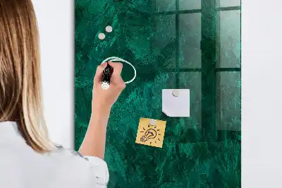 Tableau magnétique pour écrire bloc d'émeraude