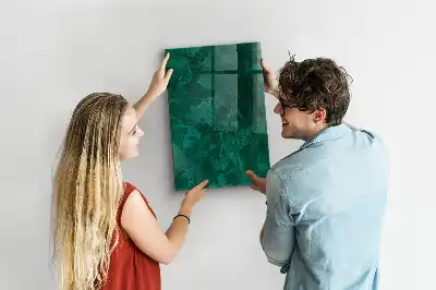Tableau magnétique pour écrire bloc d'émeraude
