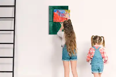 Tableau magnétique pour écrire bloc d'émeraude