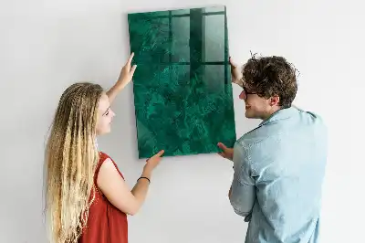 Tableau magnétique pour écrire bloc d'émeraude