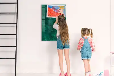 Tableau magnétique pour écrire bloc d'émeraude