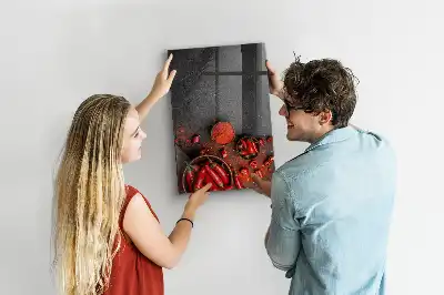 Paprika moulu en tableau magnétique pour écrire