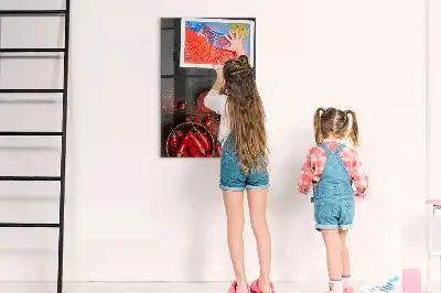 Paprika moulu en tableau magnétique pour écrire
