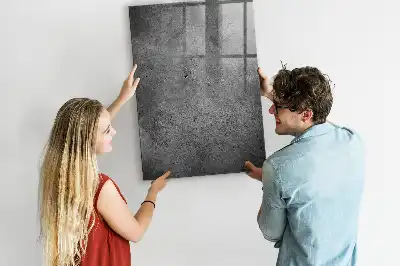 Tableau magnétique pour dessiner en béton
