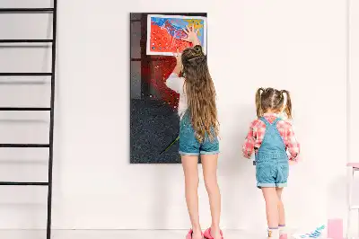 Tableau magnétique pour dessiner poudre de paprika