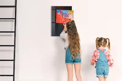 Tableau magnétique pour dessiner poudre de paprika