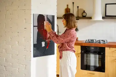 Tableau magnétique pour dessiner poudre de paprika