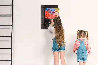 Tableau magnétique pour dessiner grains de café