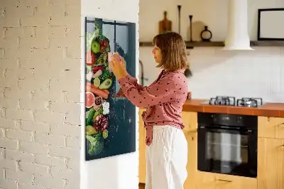 Tableau magnétique pour dessiner modèle végétalien