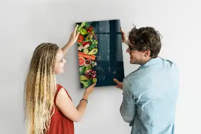 Tableau magnétique pour dessiner modèle végétalien