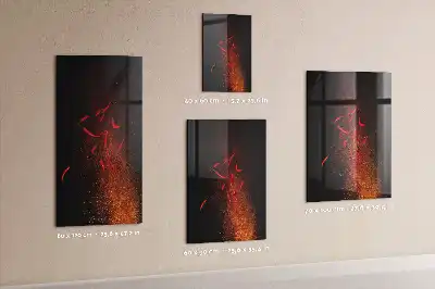 Tableau magnétique pour écrire piments forts