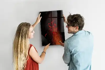 Tableau magnétique pour écrire piments forts