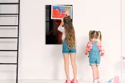 Tableau magnétique pour écrire piments forts