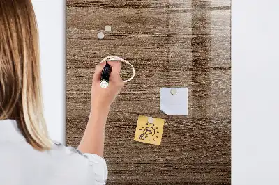 Tableau magnétique pour dessiner en bois