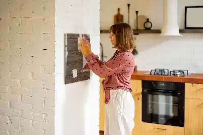 Tableau magnétique pour dessiner en bois