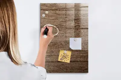 Tableau magnétique pour dessiner en bois