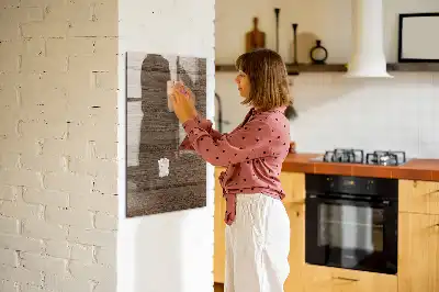 Tableau magnétique pour dessiner en bois
