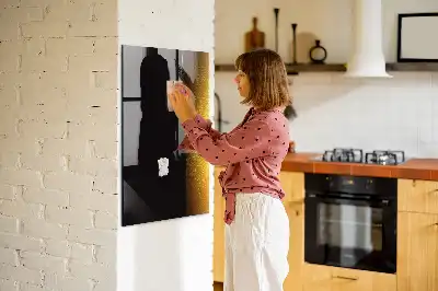 Tableau magnétique pour écrire bière brune