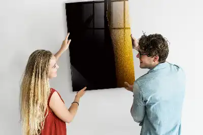 Tableau magnétique pour écrire bière brune