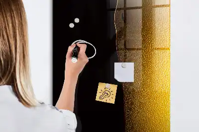 Tableau magnétique pour écrire bière brune
