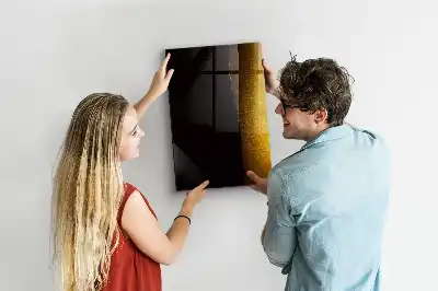 Tableau magnétique pour écrire bière brune