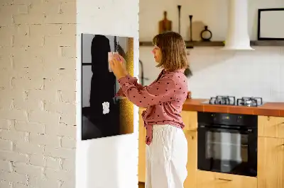 Tableau magnétique pour écrire bière brune