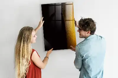Tableau magnétique pour écrire bière brune